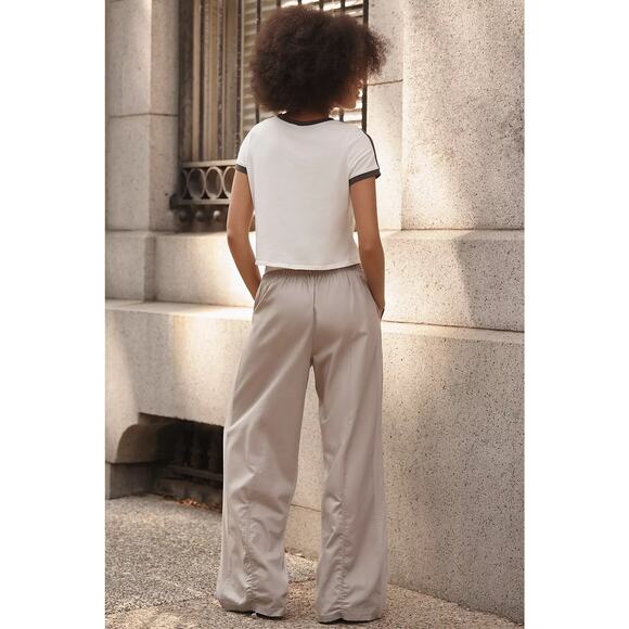 Anthropologie Daily Practice Ankle Cargo Parachute Pants - Picture 3 of 8